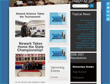 Tablet Screenshot of newarkdebateacademy.org